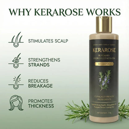 Kerarose Rosemary Shampoo For Hair Growth